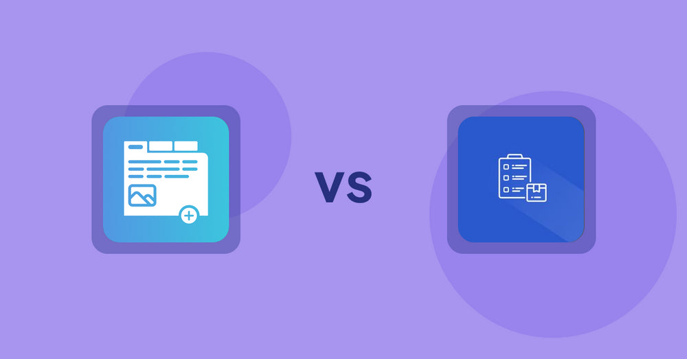 Shopify Product Display Apps: Advanced Product Tabs vs. Addify ‑ Products Table List