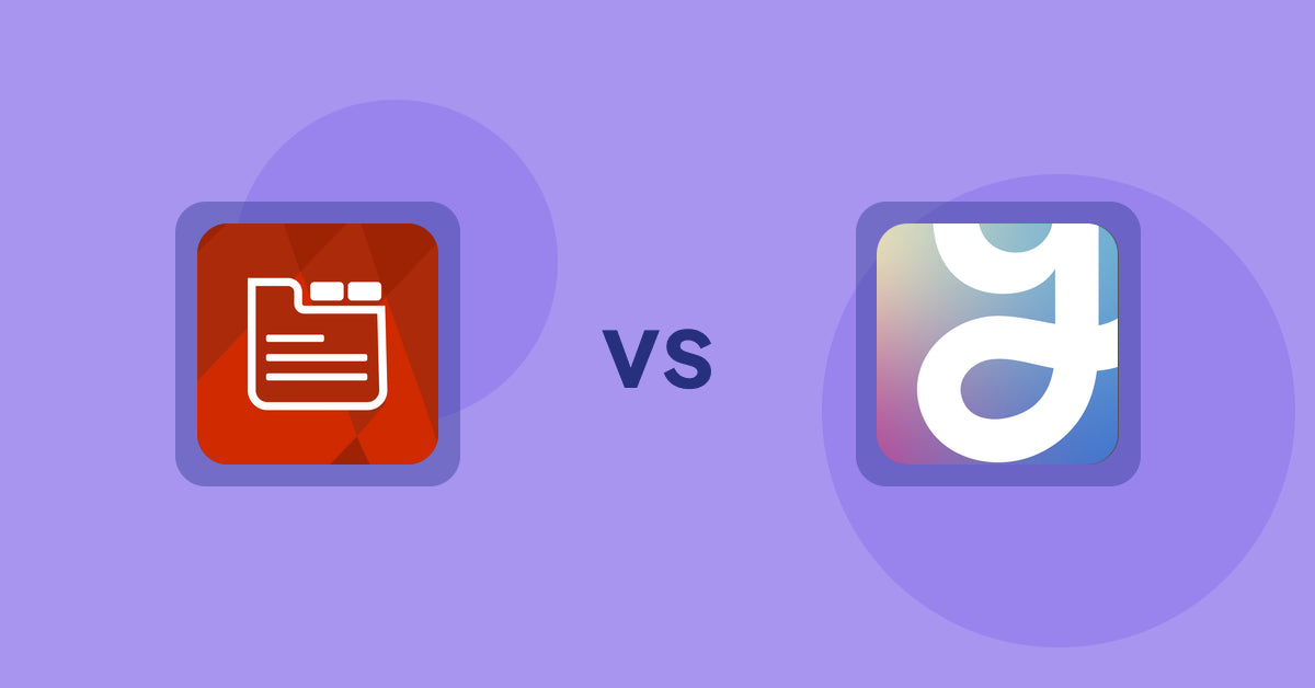 Shopify Product Display Apps: Tabs: SEO Product Tabs with AI vs. Visual Merchandiser