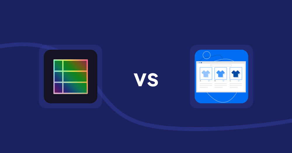Shopify Product Display Apps: TableFlow Specification Table vs Hura Product Showcase Builder
