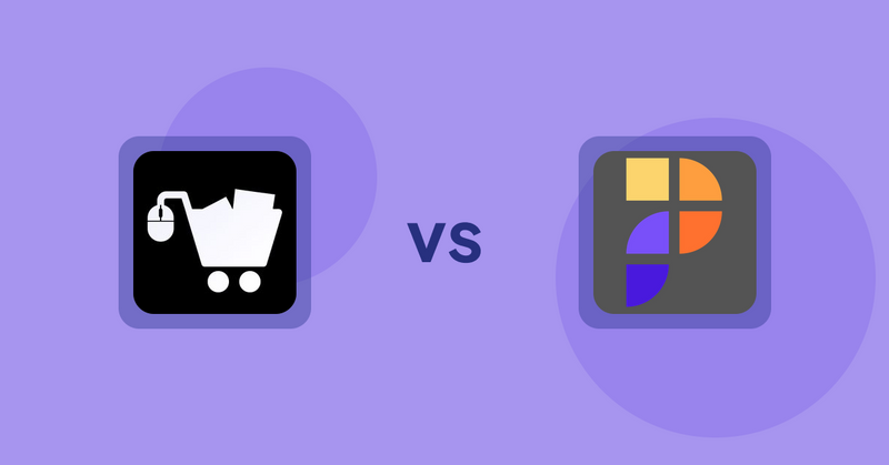Shopify Product Display Apps: LM Add To Cart Sticky vs. prod‑wall