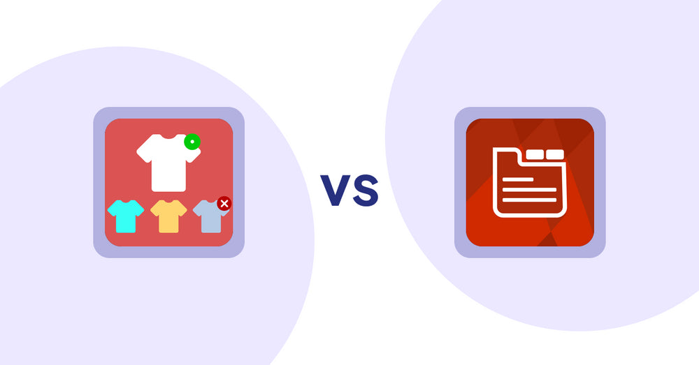 Shopify Product Display Apps: ST: Product & Collection Sort vs Tabs: SEO product tabs with AI