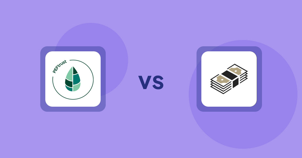 Shopify Product Display Apps: Peftrust vs. シンプルクラウドファンディング｜お手軽自社クラファン