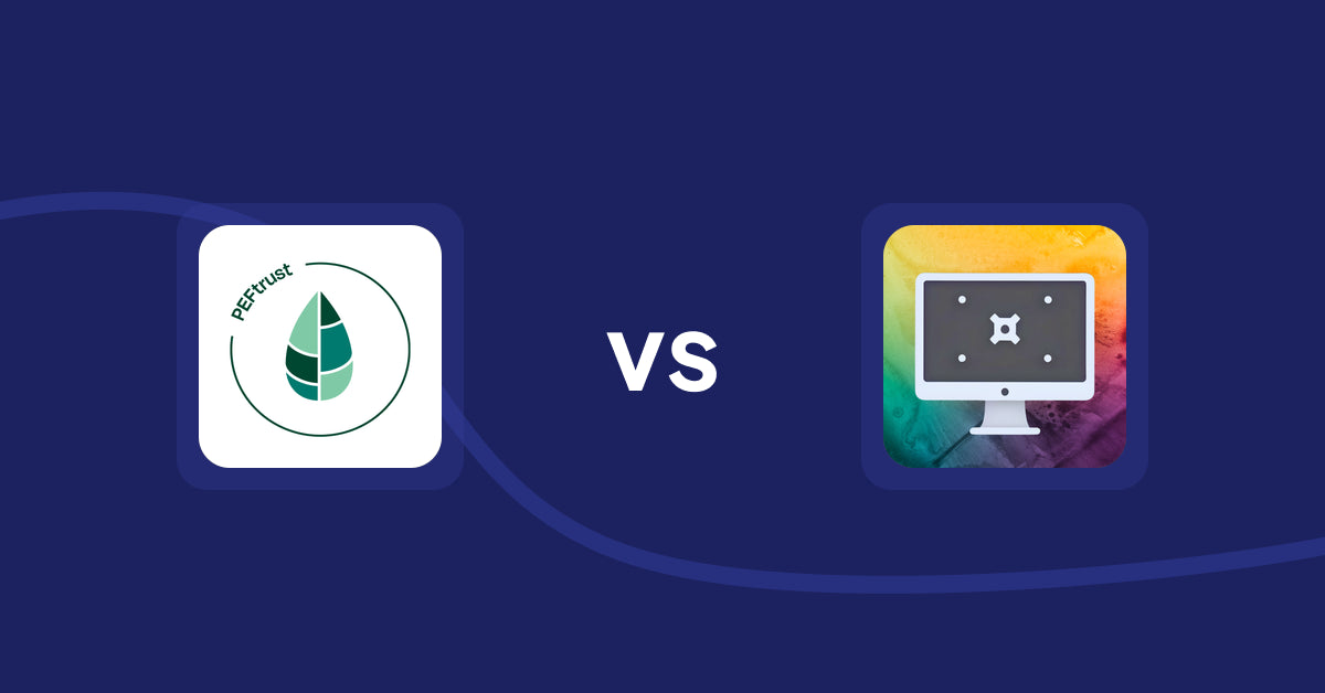 Shopify Product Display Apps: Peftrust vs. PC Builder