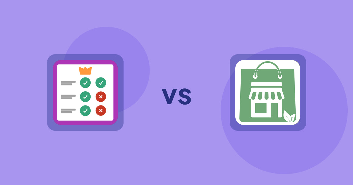 Shopify Product Display Apps: Pretty Comparison Tables vs Greeniemart