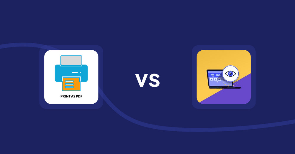 Shopify Product Display Apps: LitPDP ‑ Print as PDF vs ReVisit‑Recent Viewed Products
