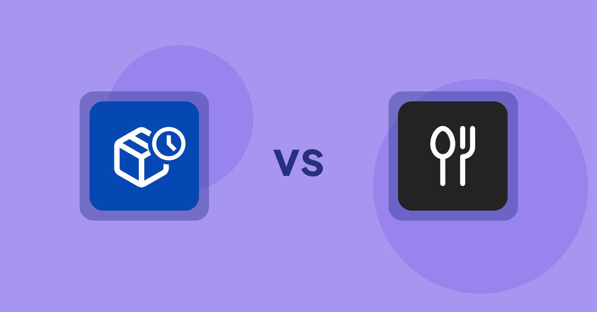 Shopify Product Display Apps: PreOrder Alpha vs ServeUp ‑ Restaurant Menu