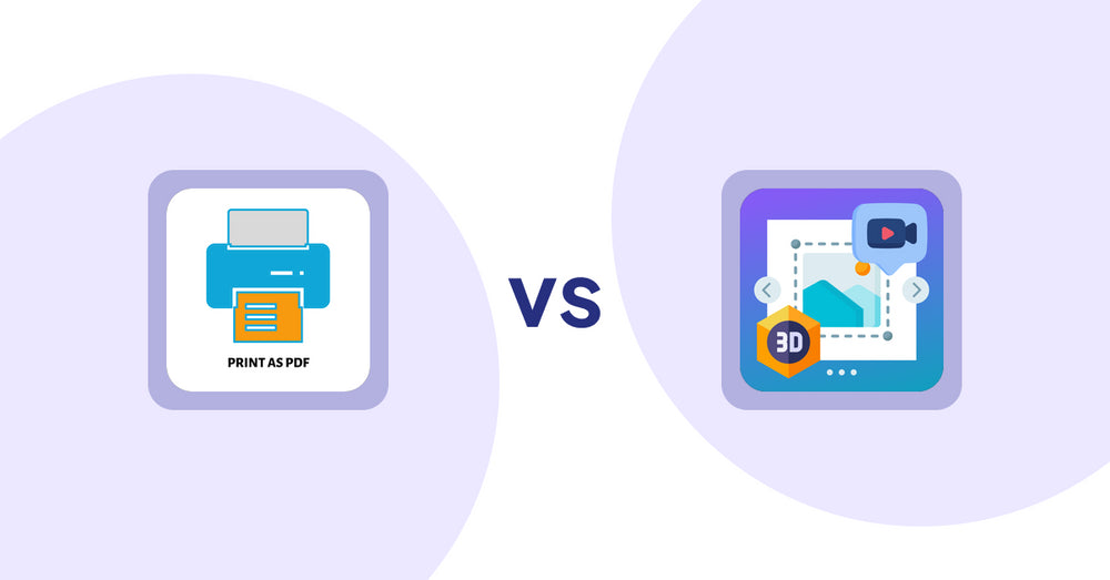 Shopify Product Display Apps: LitPDP ‑ Print as PDF vs ProductSlider Pro