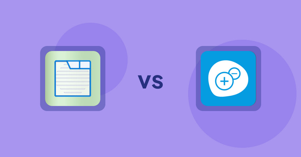 Shopify Product Display Apps: Ecom Product Descriptions vs Extendons Quantity Selector