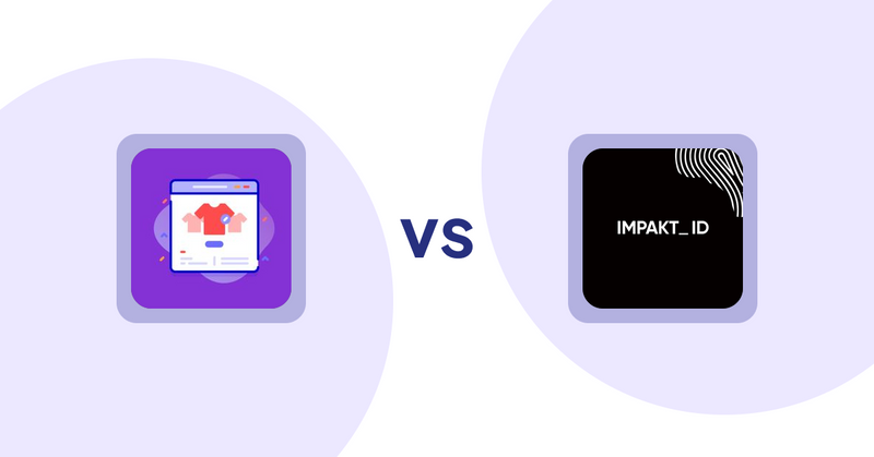 Shopify Product Display Apps: Variant Title Magic vs. IMPAKT ID: Fashion CO2 Tracker
