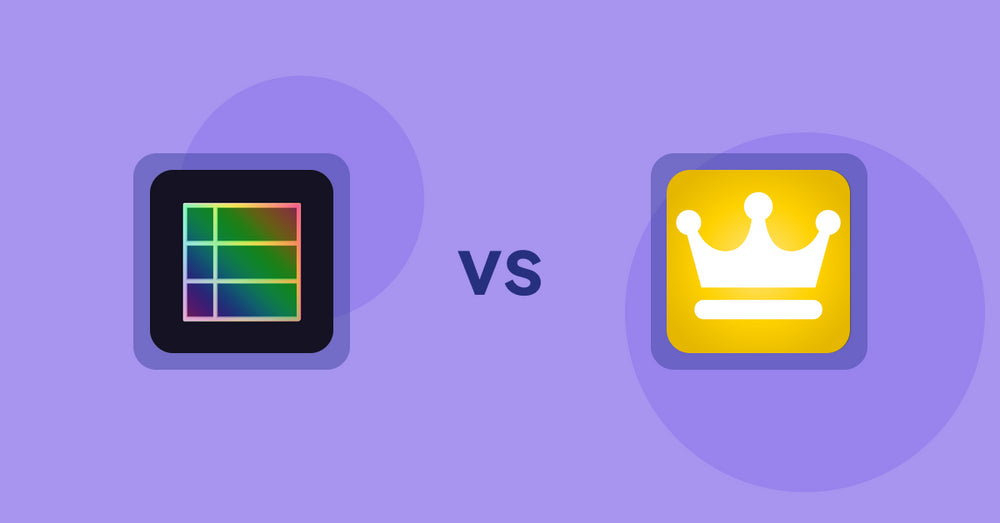 Shopify Product Display Apps: TableFlow Specification Table vs. Awesome Ranking