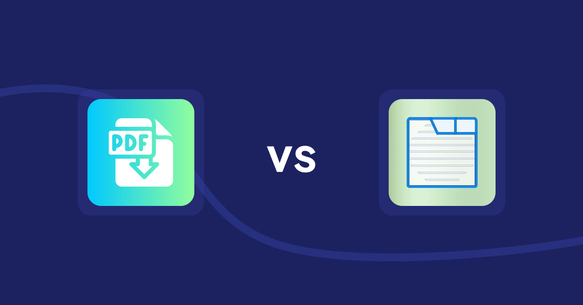 Shopify Product Display Apps: Hukify ‑ PDF Catalog Printer vs Ecom Product Descriptions