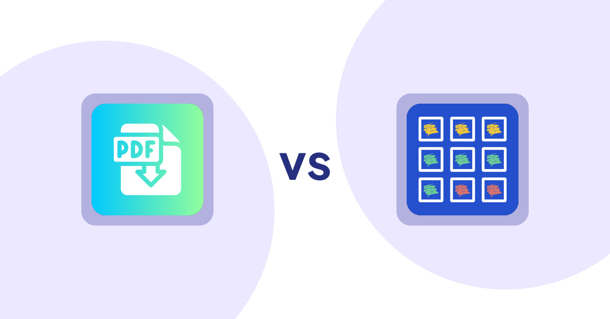 Shopify Product Display Apps: Hukify ‑ PDF Catalog Printer vs Pixc: Visual Merchandising