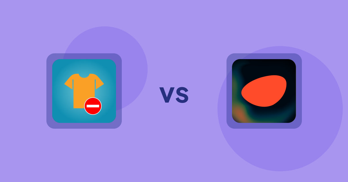 Shopify Product Display Apps: Products Unavailable vs. Pietra: AI Product Designer