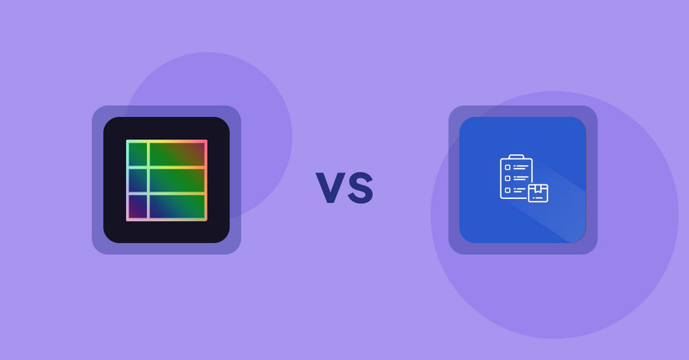 Shopify Product Display Apps: TableFlow Specification Table vs Addify ‑ Products Table List