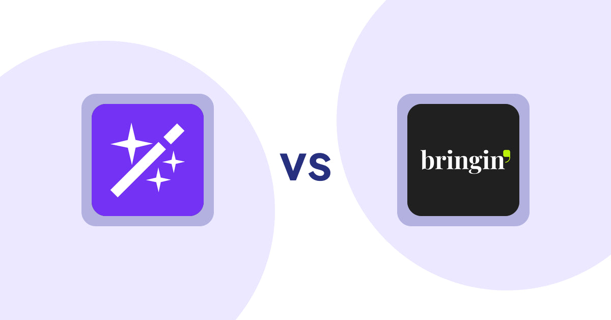 Shopify Product Display Apps: Magi ‑ AI Write Description vs Bringin