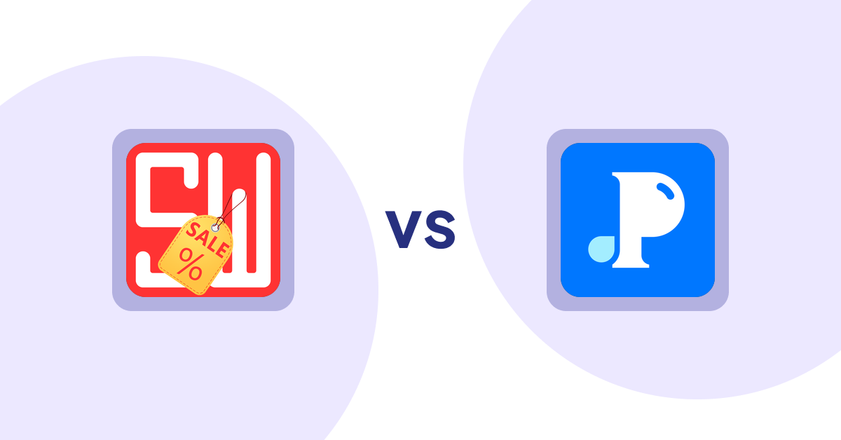 Shopify Product Display Apps: Super Watermarks ‑ Badges vs Promi Smart Discounts