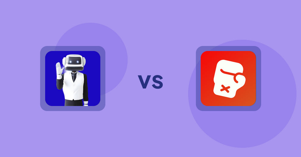 Shopify Product Display Apps: ShopCierge — AI Sales Chatbot vs Knockout ‑ Hide Out Of Stock