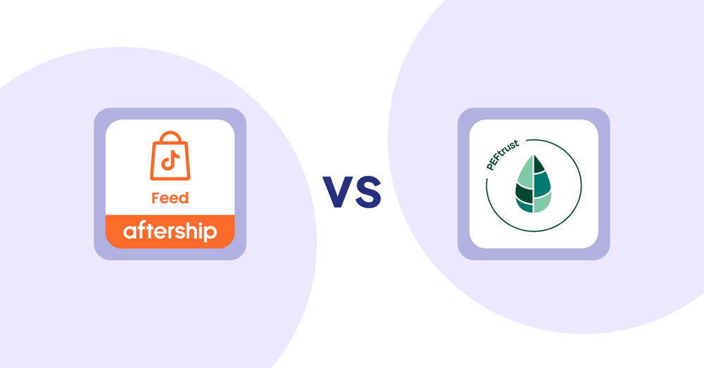 Shopify Product Display Apps: AfterShip Feed for TikTok Shop vs Peftrust