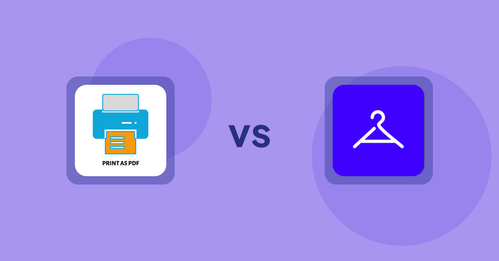 Shopify Product display Apps: LitPDP ‑ Print as PDF vs Aiuta