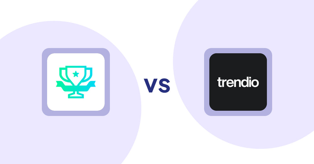 Shopify Product Display Apps: らくらくランキング表示アプリ｜リテリア Ranking vs Trendio
