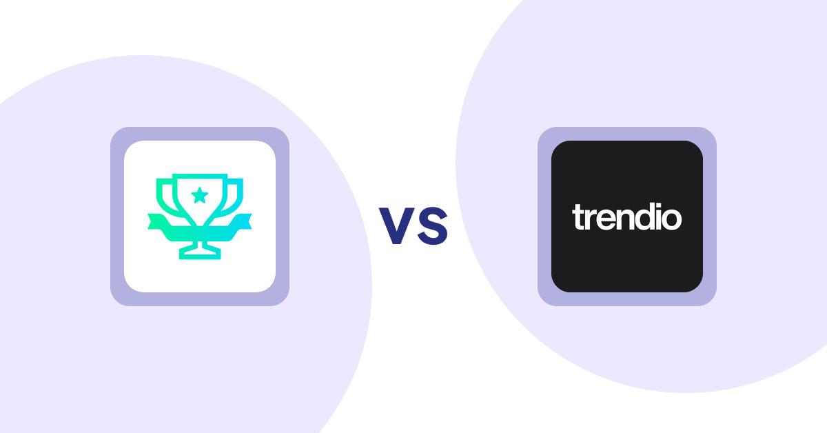 Shopify Product Display Apps: らくらくランキング表示アプリ｜リテリア Ranking vs Trendio