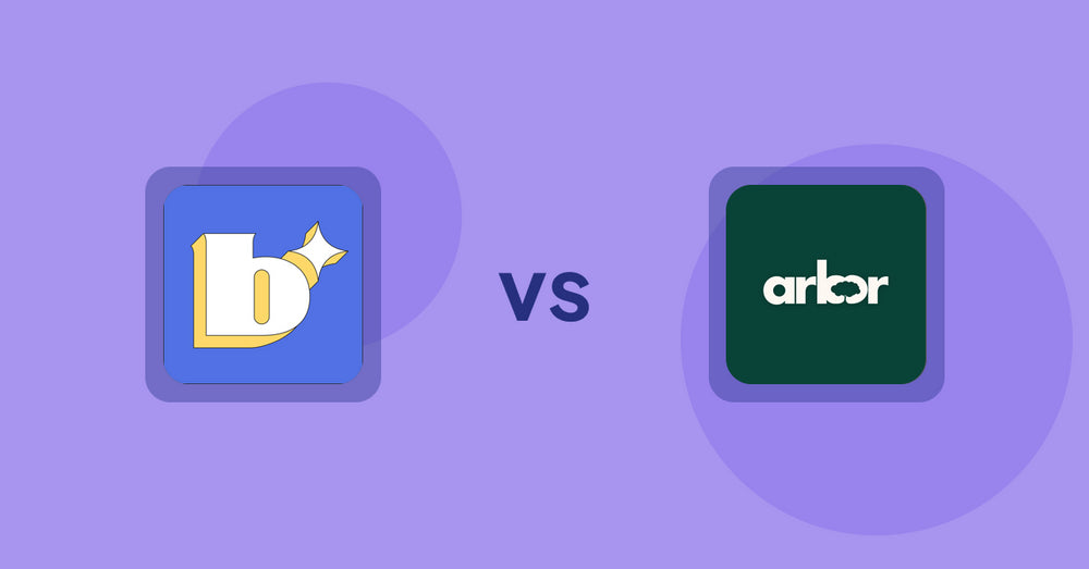 Shopify Product Display Apps: Because: CRO + Personalization vs Arbor ― Carbon Transparency