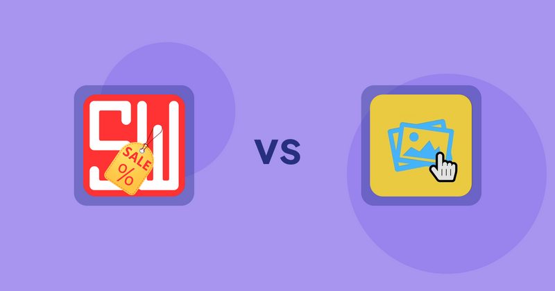 Shopify Product Display Apps: Super Watermarks ‑ Badges vs Singleton | Second Image Hover