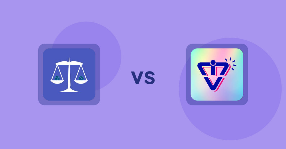 Shopify Product Display Apps: Equate ‑ Product Compare vs VIM: Variant Image Module