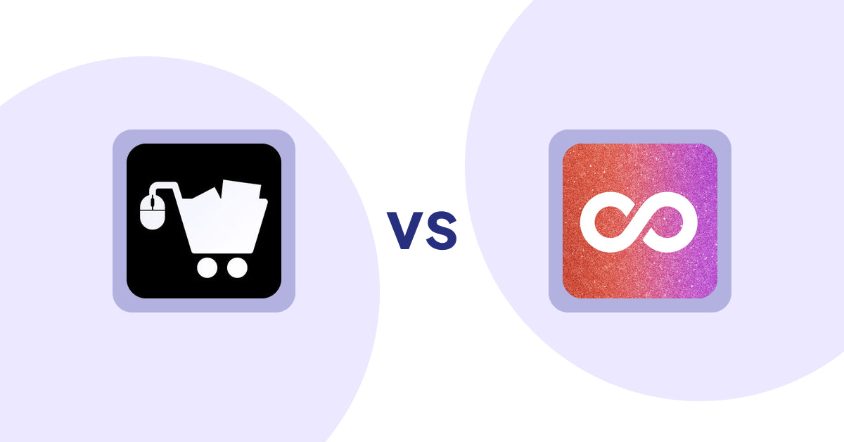 Shopify Product Display Apps: LM Add To Cart Sticky vs. Infinite Scroll Pro