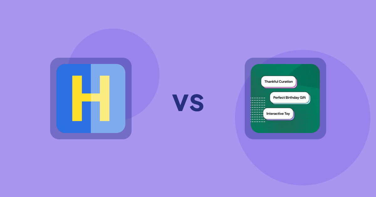 Shopify Product Display Apps: HiVar : Hide Sold Out Variants vs FeatureFrame ‑ Pretty Product