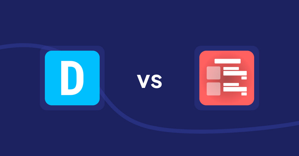 Shopify Product Display Apps: Dual Price Display by T2 vs Menulog