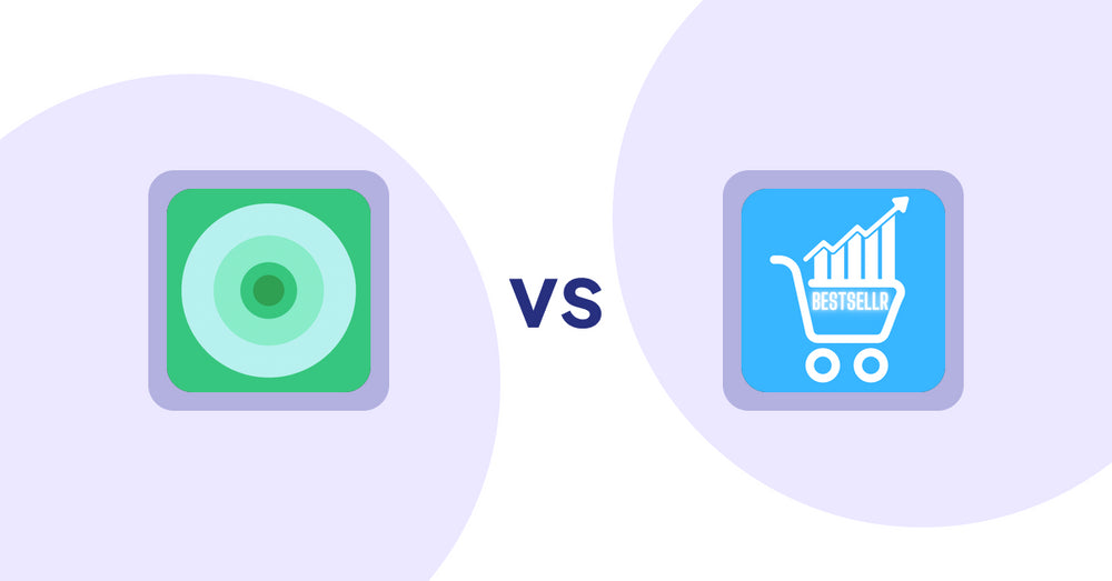 Shopify Product Display Apps: Hey!Scarcity Low Stock Counter vs Bestsellr