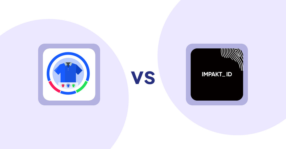 Shopify Product Display Apps: EVS ‑ Easy Variation Swatches vs IMPAKT ID: fashion CO2 tracker