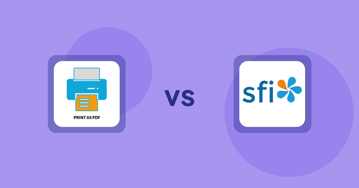 Shopify Product Display Apps: LitPDP ‑ Print as PDF vs Already in your Cart
