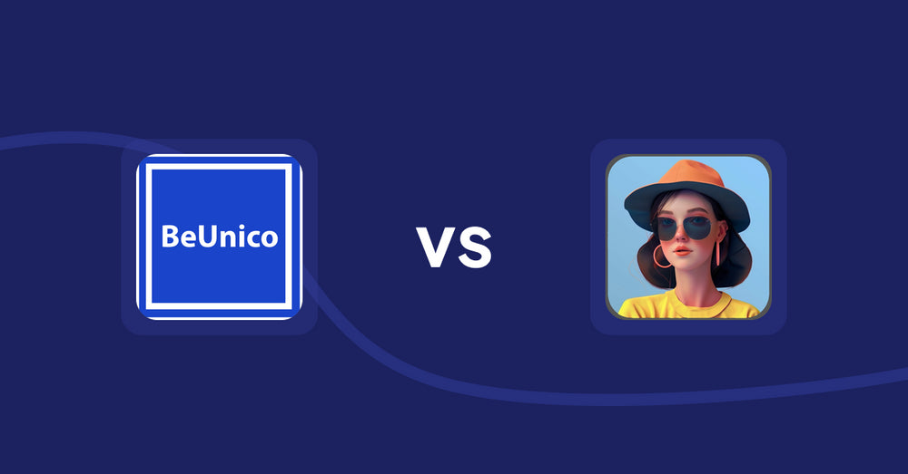 Shopify Product Display Apps: BeUnico vs Fit it