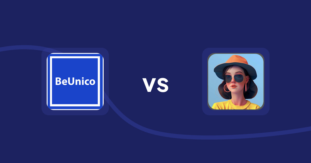 Shopify Product Display Apps: BeUnico vs Fit it