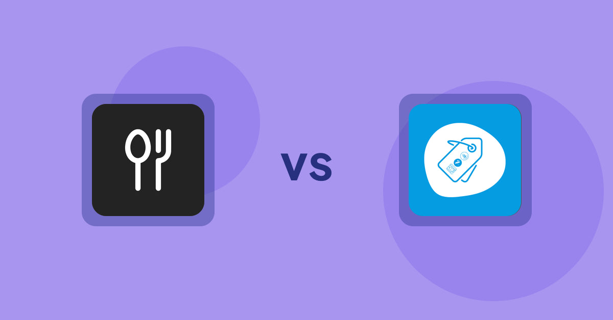 Shopify Product Display Apps: ServeUp ‑ Restaurant Menu vs Extendons Product Tag Images