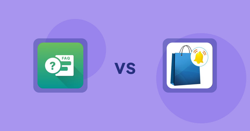 Shopify Product Display Apps: FAQ Expert: Product FAQ vs CartBar ‑ Product Purchase Bar