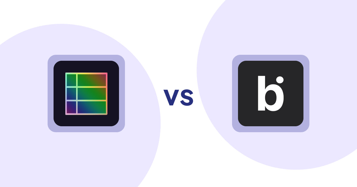 Shopify Product Display Apps: TableFlow Specification Table vs bitAI: Advance Sort Collection