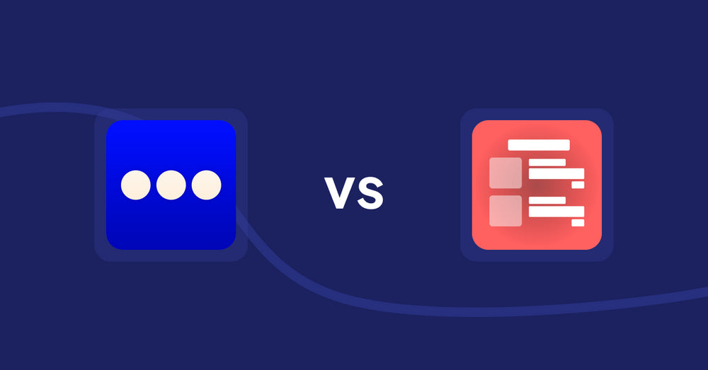 Shopify Product Display Apps: Vario ‑ Variation Swatches vs Menulog