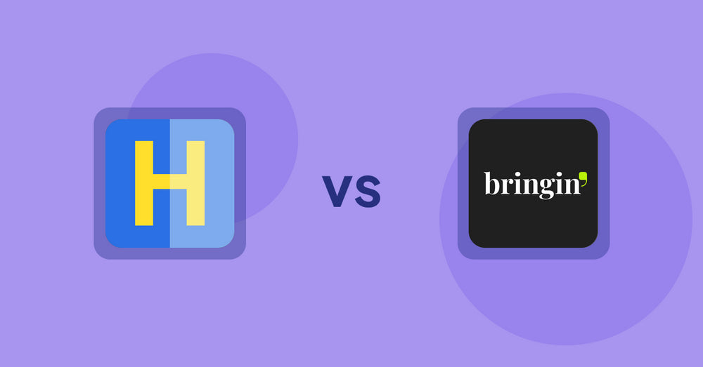 Shopify Product Display Apps: HiVar : Hide Sold Out Variants vs Bringin