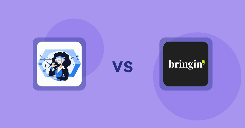 Shopify Product Display Apps: Eva AI: Optimize Descriptions vs Bringin
