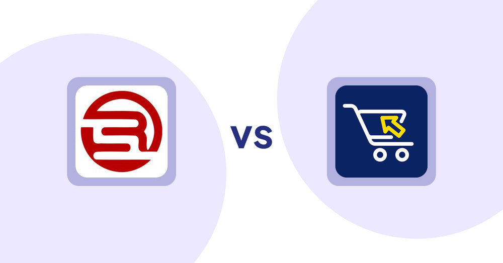 Shopify Product Display Apps: Robosize: AI Size Recommender vs Swift B2B Cart / CSV Upload