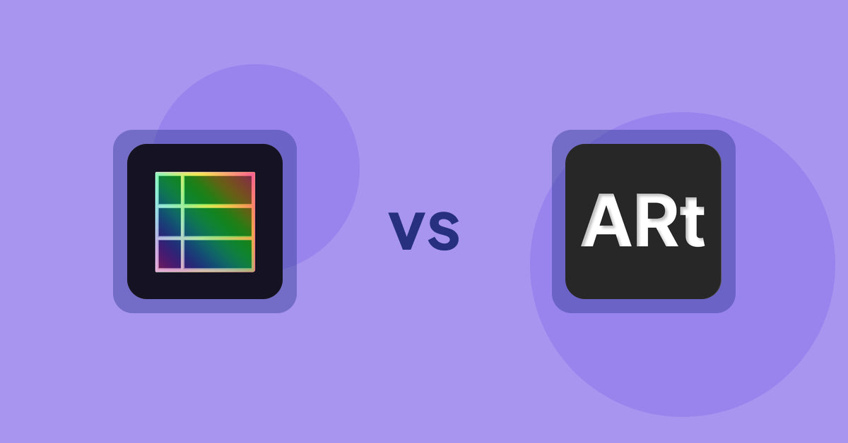 Shopify Product Display Apps: TableFlow Specification Table vs. Wall Art Viewer AR