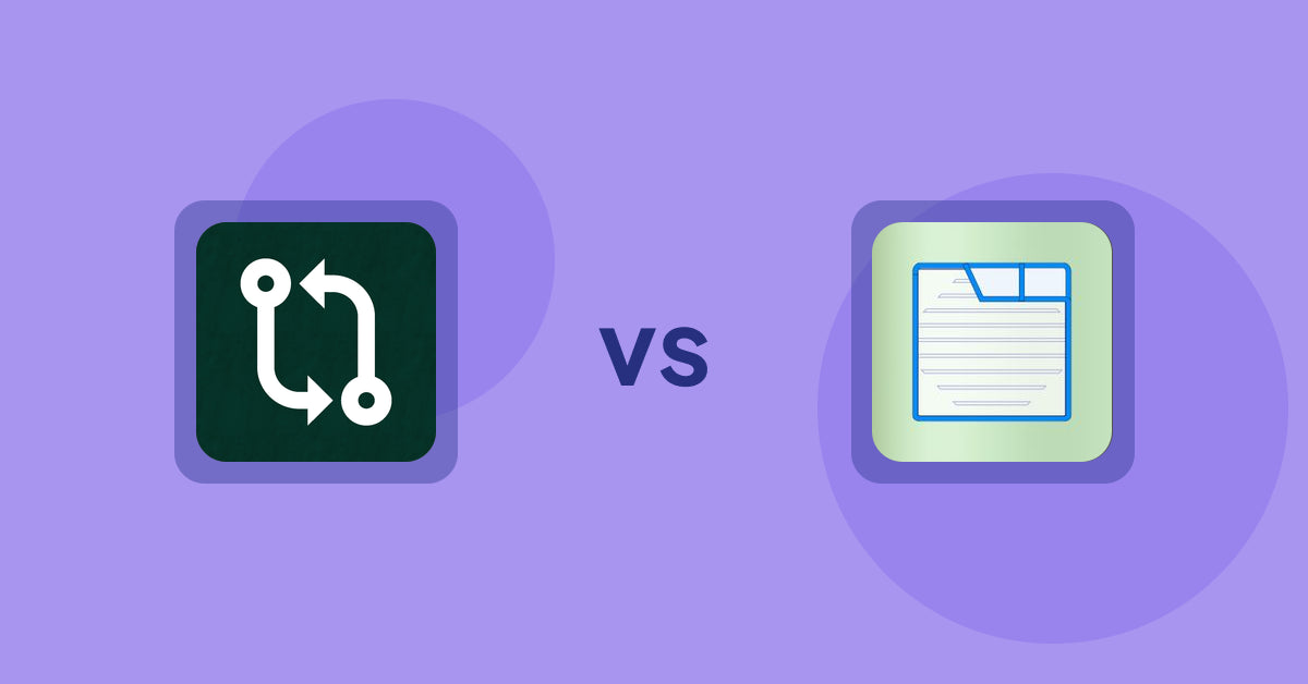 Shopify Product Display Apps: Compareder ‑ Product Compare vs. Ecom Product Descriptions