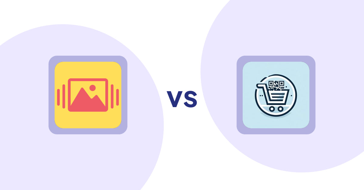 Shopify Product Display Apps: Slidy Testimonial Carousel vs QR Cartify