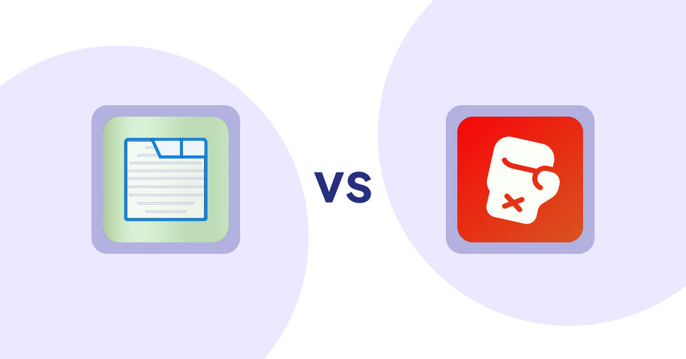 Shopify Product Display Apps: Ecom Product Descriptions vs. Knockout ‑ Hide Out Of Stock