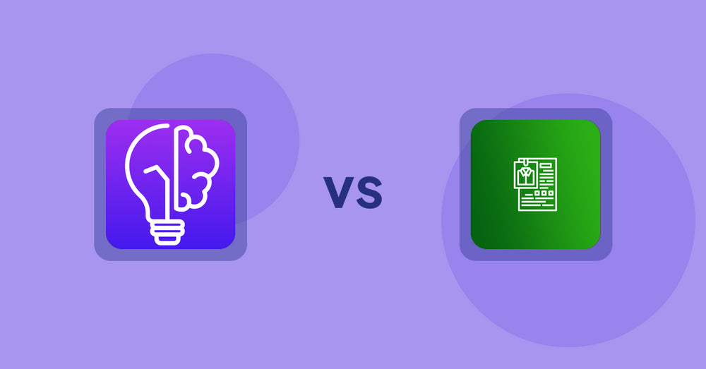 Shopify Product Display Apps: GoWise: AI Product Description vs. OC Product Size Chart