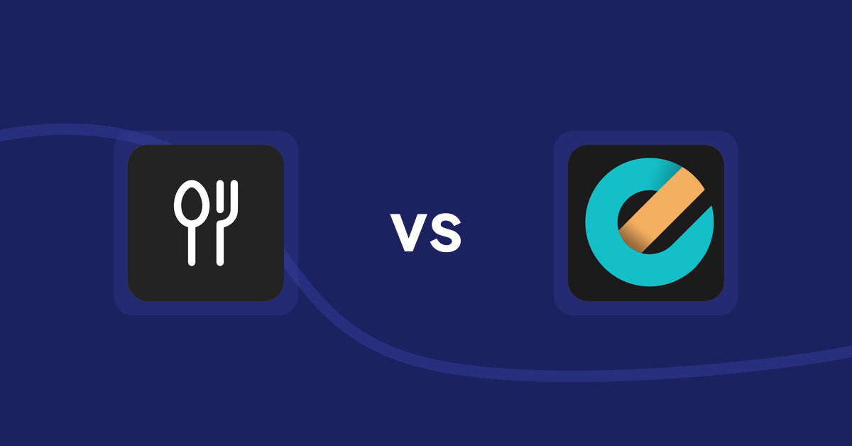Shopify Product Display Apps: ServeUp ‑ Restaurant Menu vs. Price Calculator by Dimensions