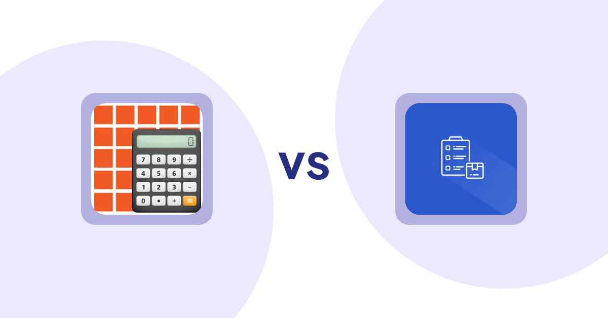 Shopify Product Display Apps: DIY Quantity Calculator vs Addify ‑ Products Table List